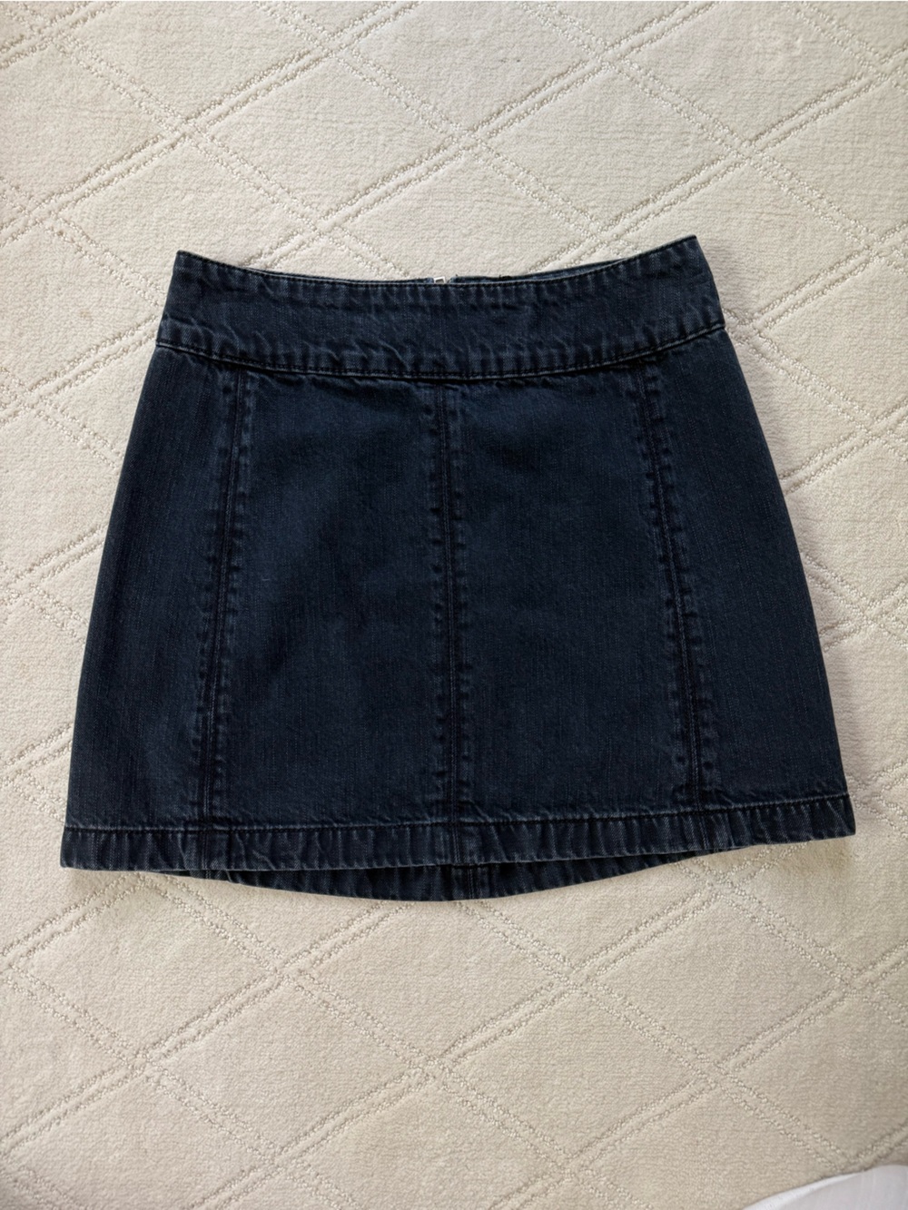 Free People Denim Mini Skirt